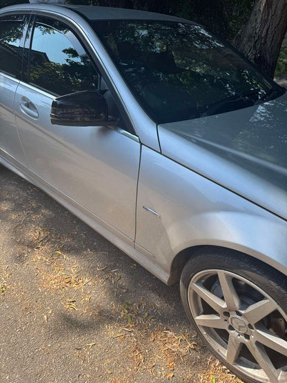 Капаци за огледала Batman Style – Mercedes C-Class W204 (2007–2014)