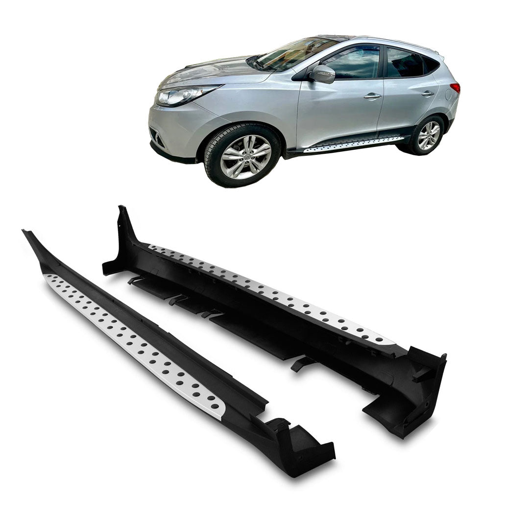 Странични степенки за Hyundai ix35 (2010–2015) – Алуминиеви прагове