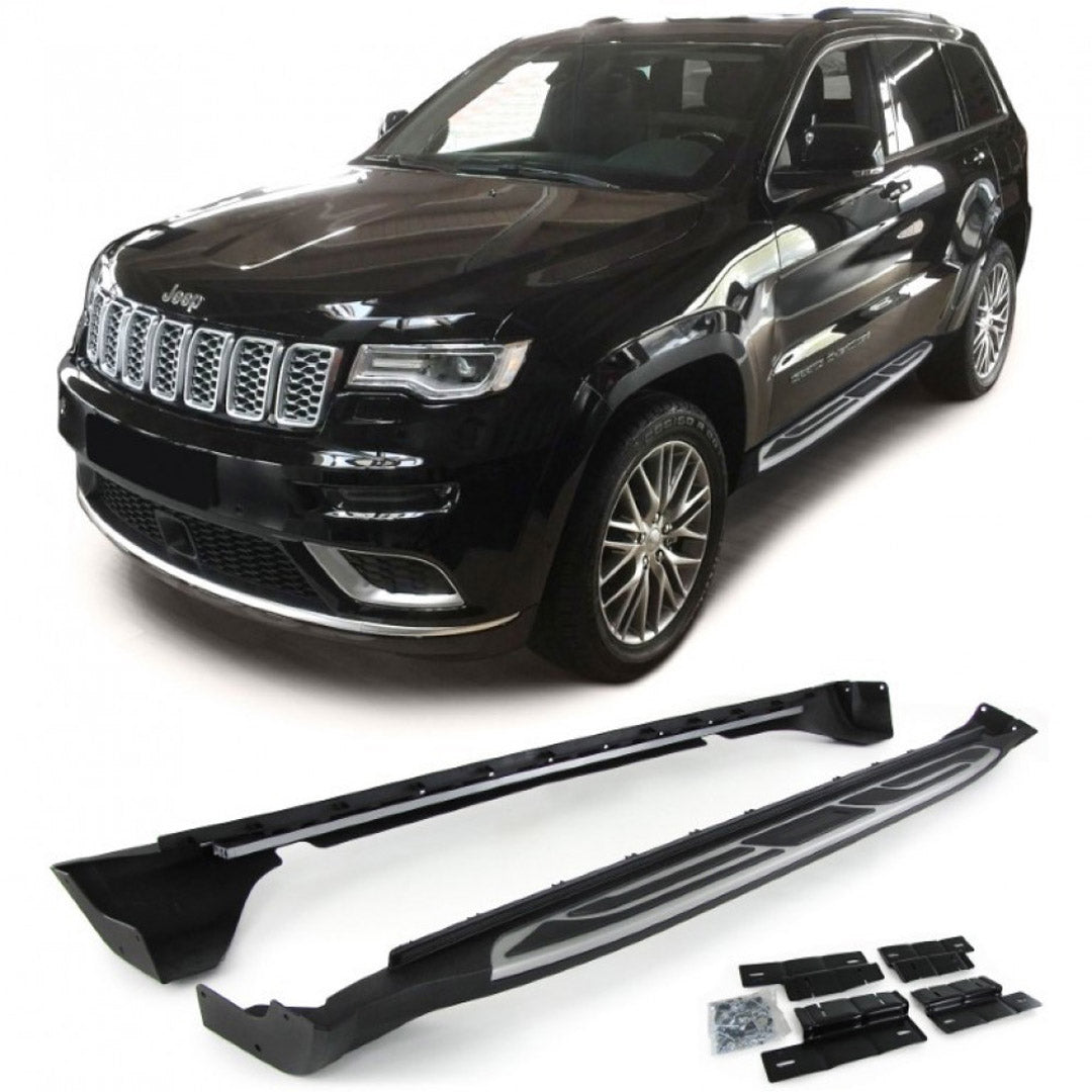 Странични степенки за Jeep Grand Cherokee WK2 (2011–2021) – Алуминиеви прагове