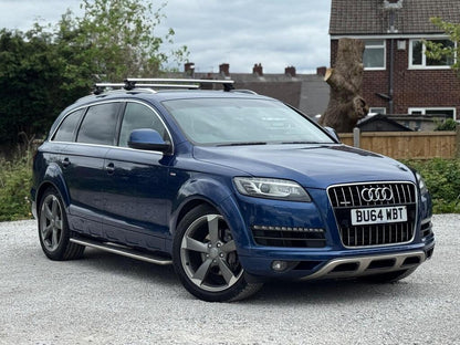 Странични степенки за Audi Q7 4L (2006–2015) – Алуминиеви прагове
