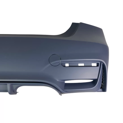 Задна броня за BMW F30 (2011+) – M3 дизайн, без отвори за парктроник