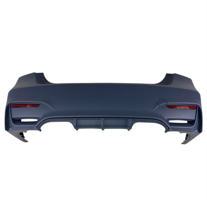 Задна броня за BMW F30 (2011+) – M3 дизайн, без отвори за парктроник