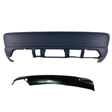 Задна броня за BMW E46 Coupe (2 врати) – M-Tech дизайн, с отвори за парктроник, грундирана