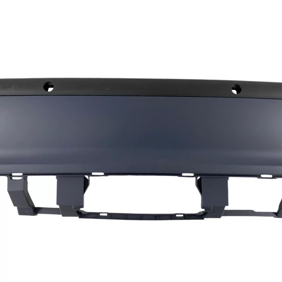 Задна броня за BMW E46 sedan – M-Tech дизайн, с отвори за парктроник 18 mm, грундирана