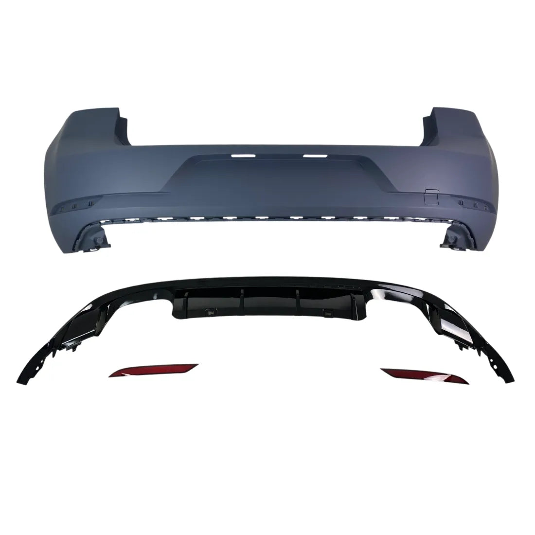 Задна тунинг броня за VW Golf 7.5 – R20 дизайн